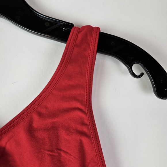 Rhonda Shear Seamless Original Ahh Comfort Bra New NWOT Small Wireless Red - Picture 2 of 4